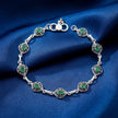 Emerald Link Anklet