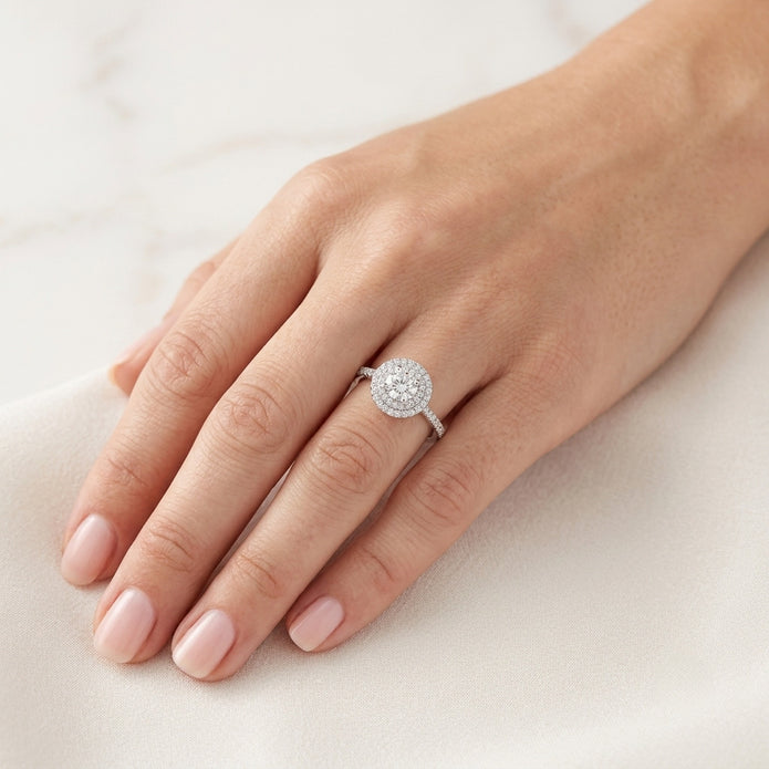 Eternal Spark Halo Ring