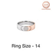 Dual Tone Blossom Ring
