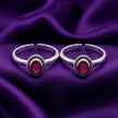 Ruby Charm Toe Ring