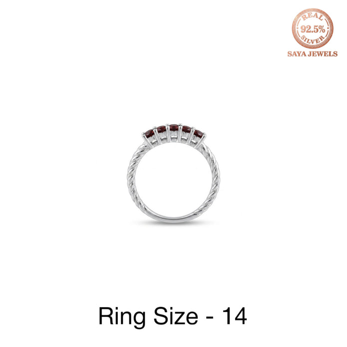 Ruby Radiance Ring