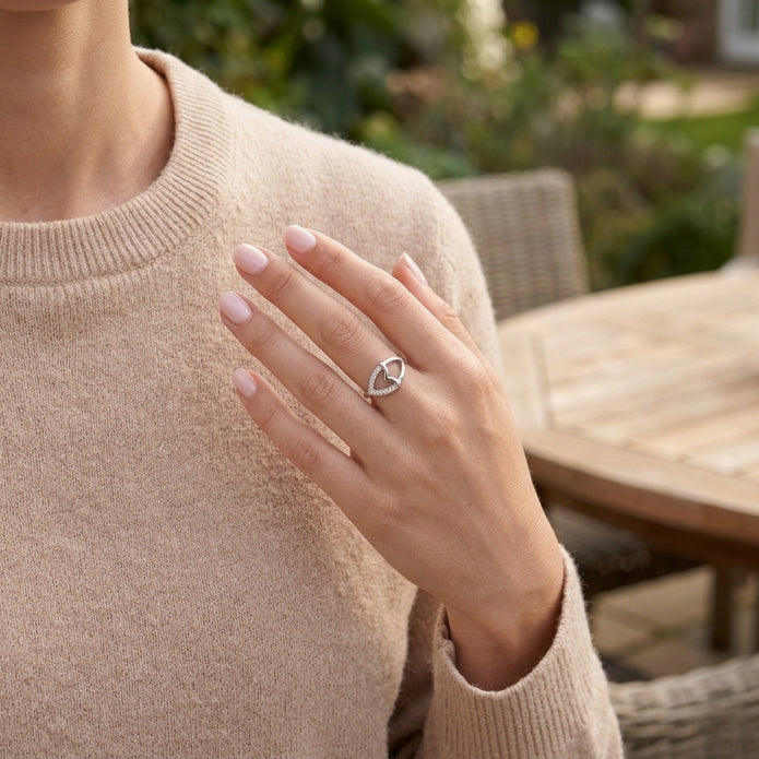 Twinkle Heart Ring