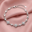 Sterling Heart Bracelet
