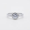 Solitaire Bezel Ring