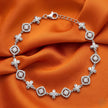Crystal Bloom Anklet