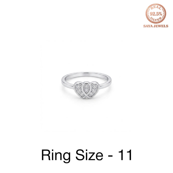 Twin Love Ring