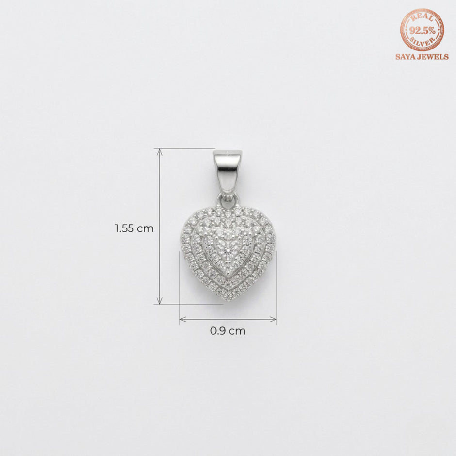 Puffy Heart Pendant