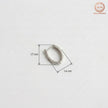 Minimal Oval Hoops