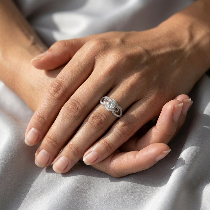 Infinity Spark Ring