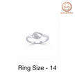 Curved Diamond Ring