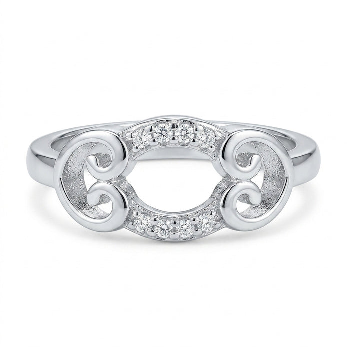 Radiant Curve Ring