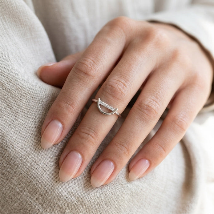 Luna Arc Ring