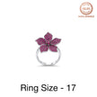 Ruby Blossom Bloom Ring