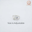 Flora Twist Toe Ring