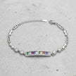 Rainbow Baguette Bracelet