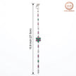 Ruby Bloom Anklet