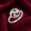 Trinity Swirl Ring