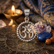 Om Divine Circle Pendant