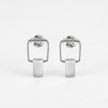 Minimal Geometric Drop Earrings