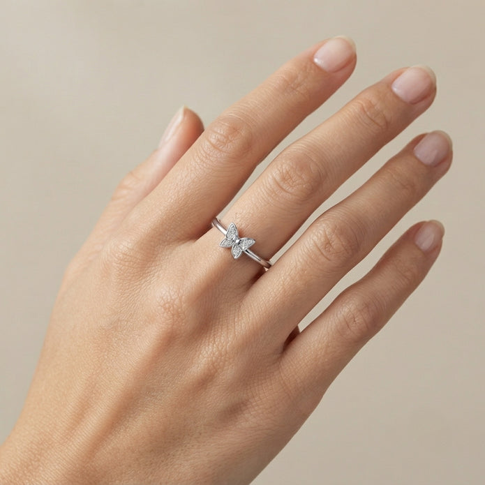 Butterfly Radiance Ring