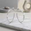 Textured Half Hoop