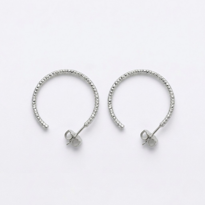 Textured Half Hoop