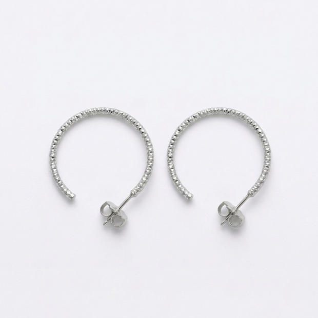 Textured Half Hoop