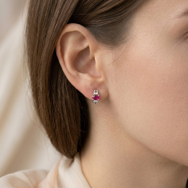 Glorified Silver Hoops