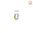 Girl Enamel Hoops