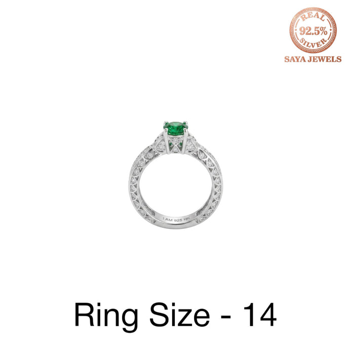 Emerald Grace Ring
