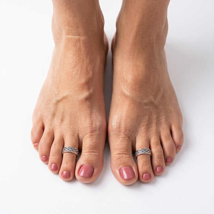 Timeless Twist Toe Ring