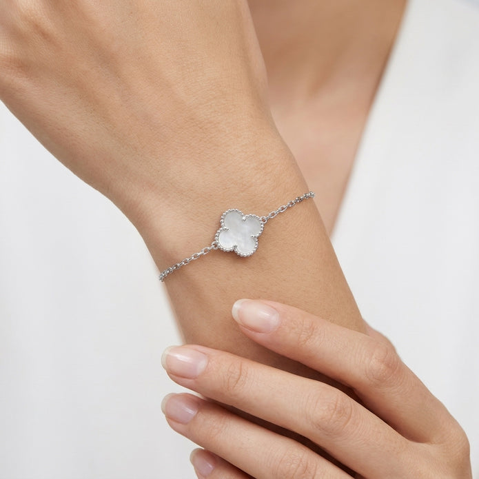 Pearl Charm Bracelet