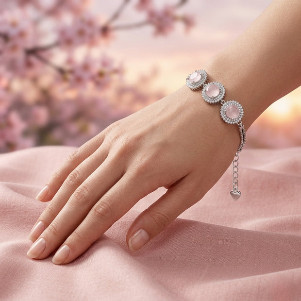 Rose Charm Bracelet