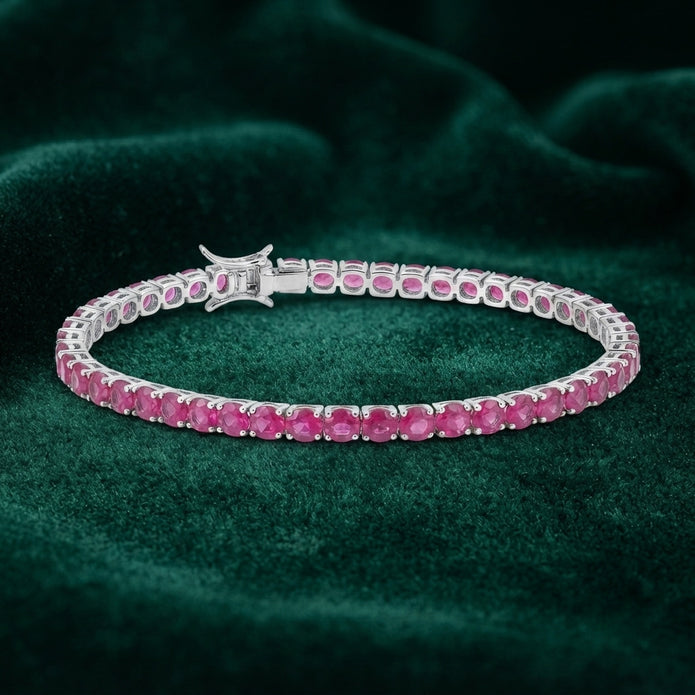 Ruby Glow Bracelet