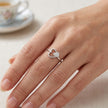 Twin Hearts Ring