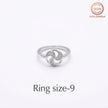 Trinity Swirl Ring