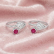 Rose  Radiance Toe Ring