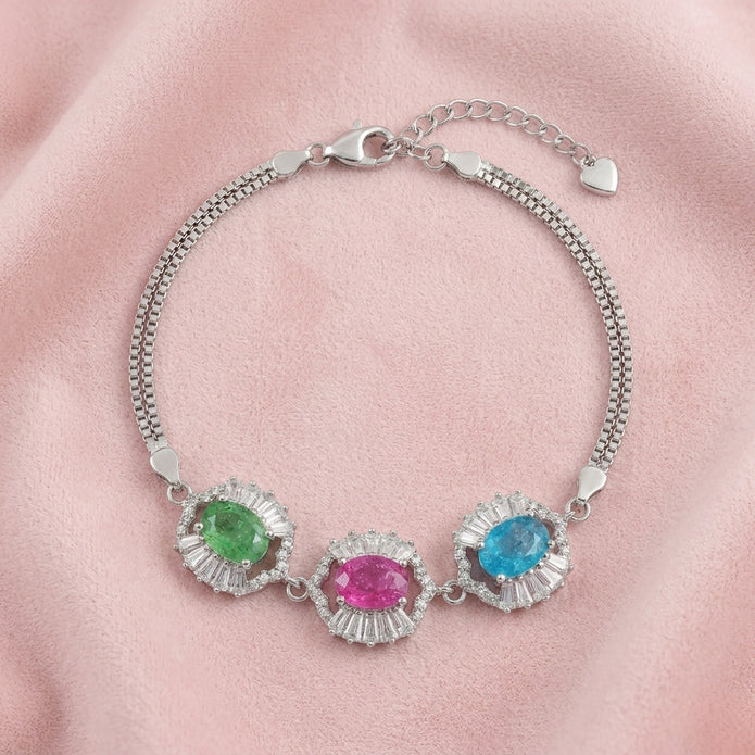 Multi-Gem Bracelet