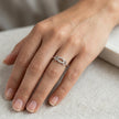 Radiant Curve Ring