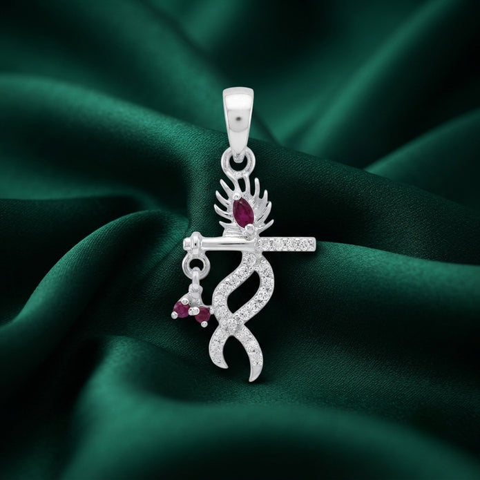 Divine Krishna Flute Pendant