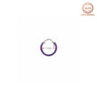 Lavender Bloom Hoops