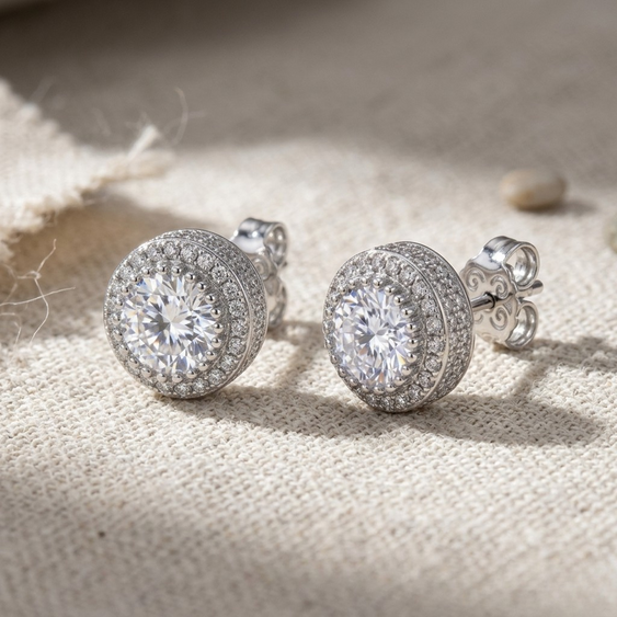 Cluster Stud Earring