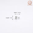 Pave Stud Earrings