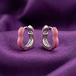 Pink Kitten Hoops