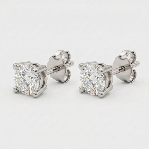 Luna Round Studs
