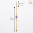 Gold Plated Evil Eye Bracelet
