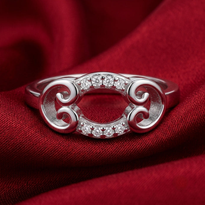 Radiant Curve Ring