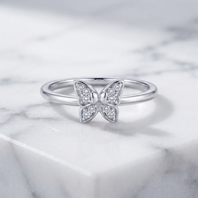 Butterfly Radiance Ring