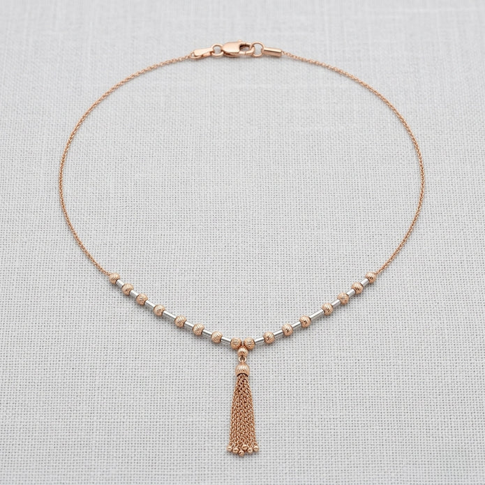 Rose Gold Drop Chain