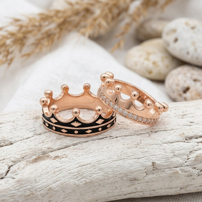 Crown Couple Ring